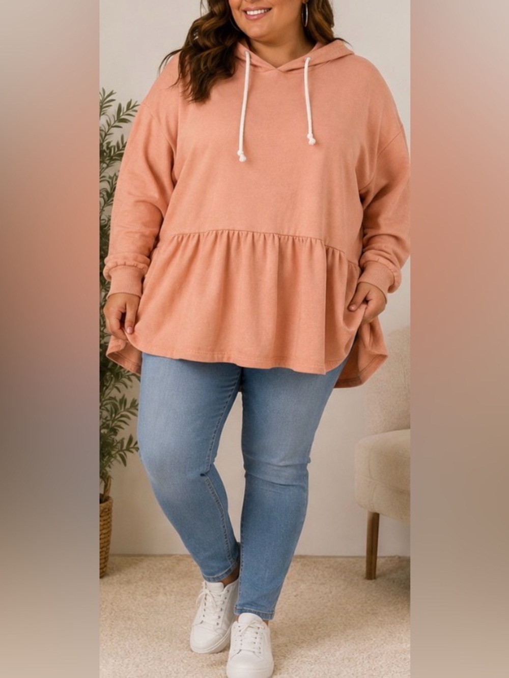 No Comment Hoodie Tunic – Women’s 1XL